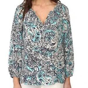 Lilly Pulitzer Silk Blouse